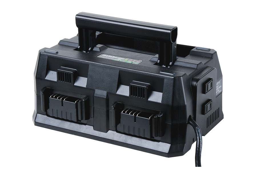Four-port battery charger